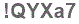 The text to enter in the texbox below is: !QYXa7