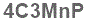 The text to enter in the texbox below is: 4C3MnP
