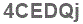 The text to enter in the texbox below is: 4CEDQj
