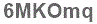 The text to enter in the texbox below is: 6MKOmq