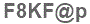 The text to enter in the texbox below is: F8KF@p