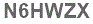 The text to enter in the texbox below is: N6HWZX