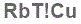 The text to enter in the texbox below is: RbT!Cu
