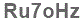 The text to enter in the texbox below is: Ru7oHz