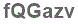 The text to enter in the texbox below is: fQGazv