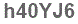 The text to enter in the texbox below is: h40YJ6