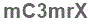 The text to enter in the texbox below is: mC3mrX