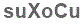The text to enter in the texbox below is: suXoCu