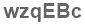 The text to enter in the texbox below is: wzqEBc