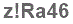 The text to enter in the texbox below is: z!Ra46